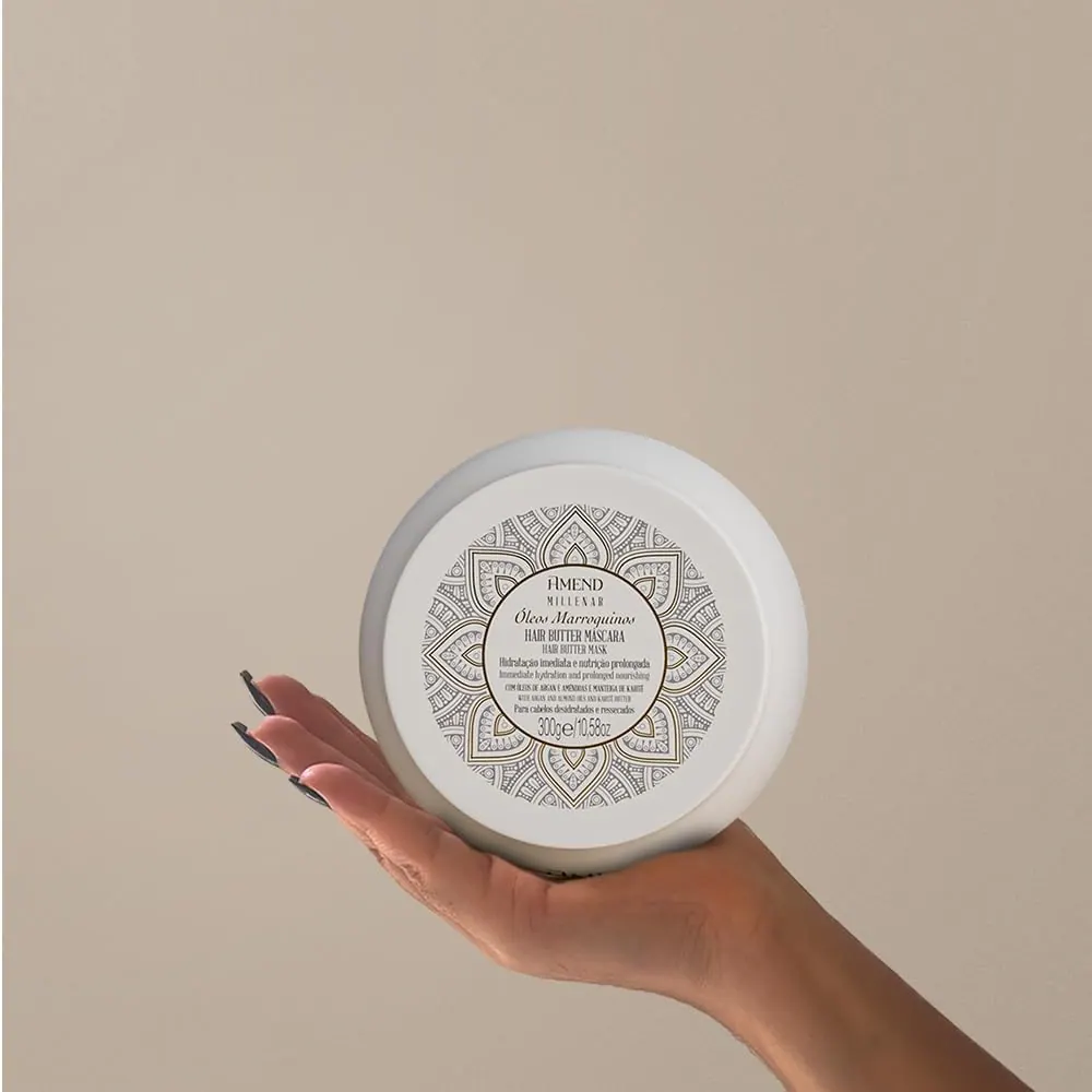 Amend Millenar Óleos Marroquinos Máscara Hair Butter 300g