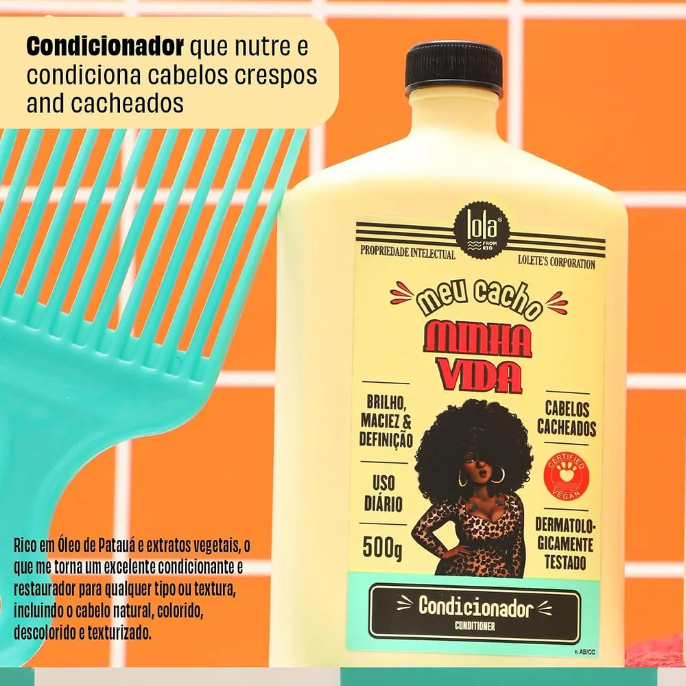 Lola Cosmetics Meu Cacho Minha Vida Condicionador 500g