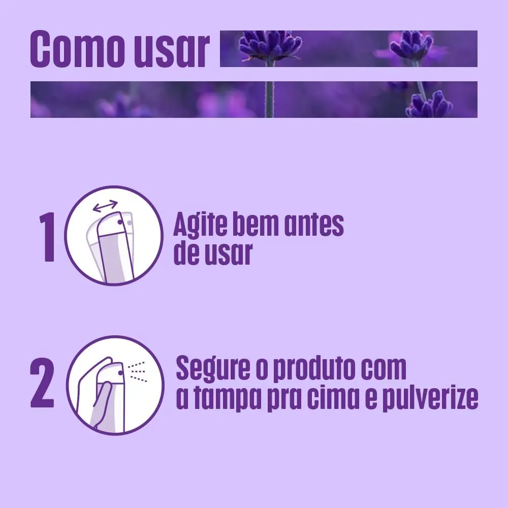 Glade Aromatizador de Ambiente Aerossol Lavanda 360ml