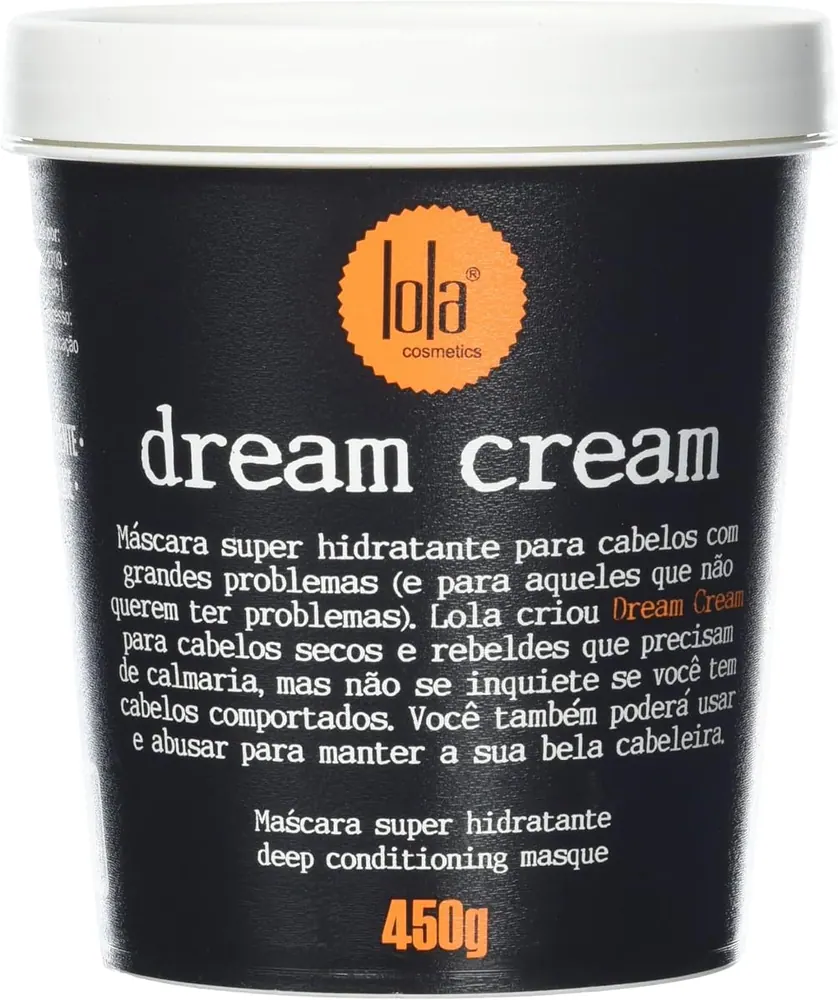 Lola Cosmetics Dream Cream Máscara de Hidratação 450g