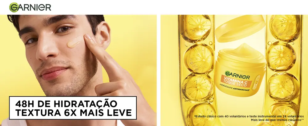 Garnier Hidratante Facial Uniform & Matte Toque Seco 85g - detalhe 1