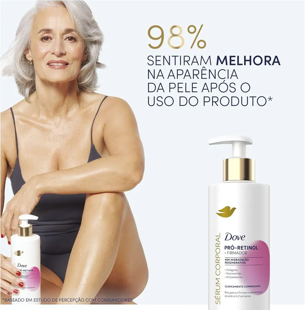 Dove Sérum Hidratante Corporal Firmador Pró-Retinol 380ml