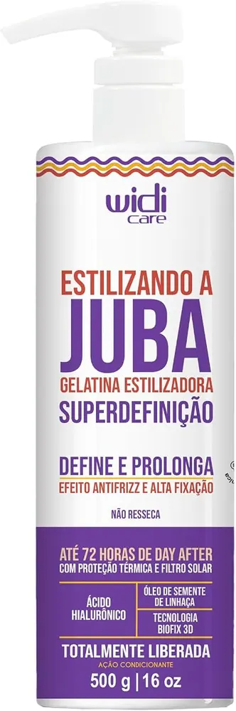 Widi Care Gelatina Super Definição Estilizando a Juba 500g