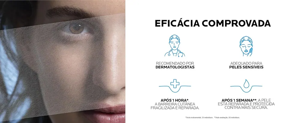 Eficácia do Cicaplast B5 Sérum