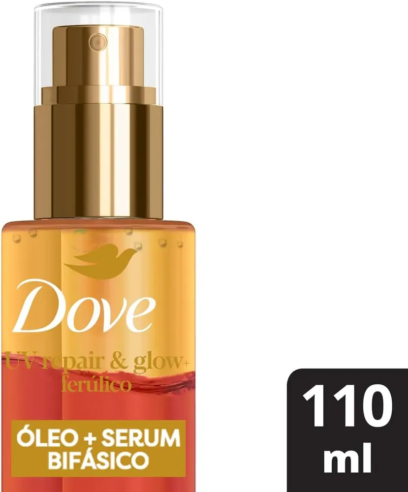 Dove Óleo e Sérum Bifásico UV Repair & Glow + Ferúlico 110ml
