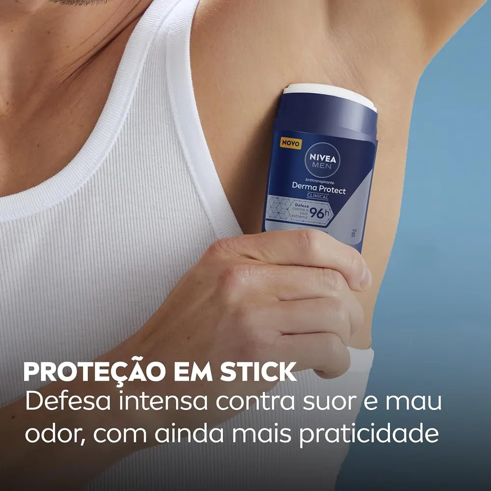 NIVEA MEN Antitranspirante Stick Derma Protect Clinical 58g