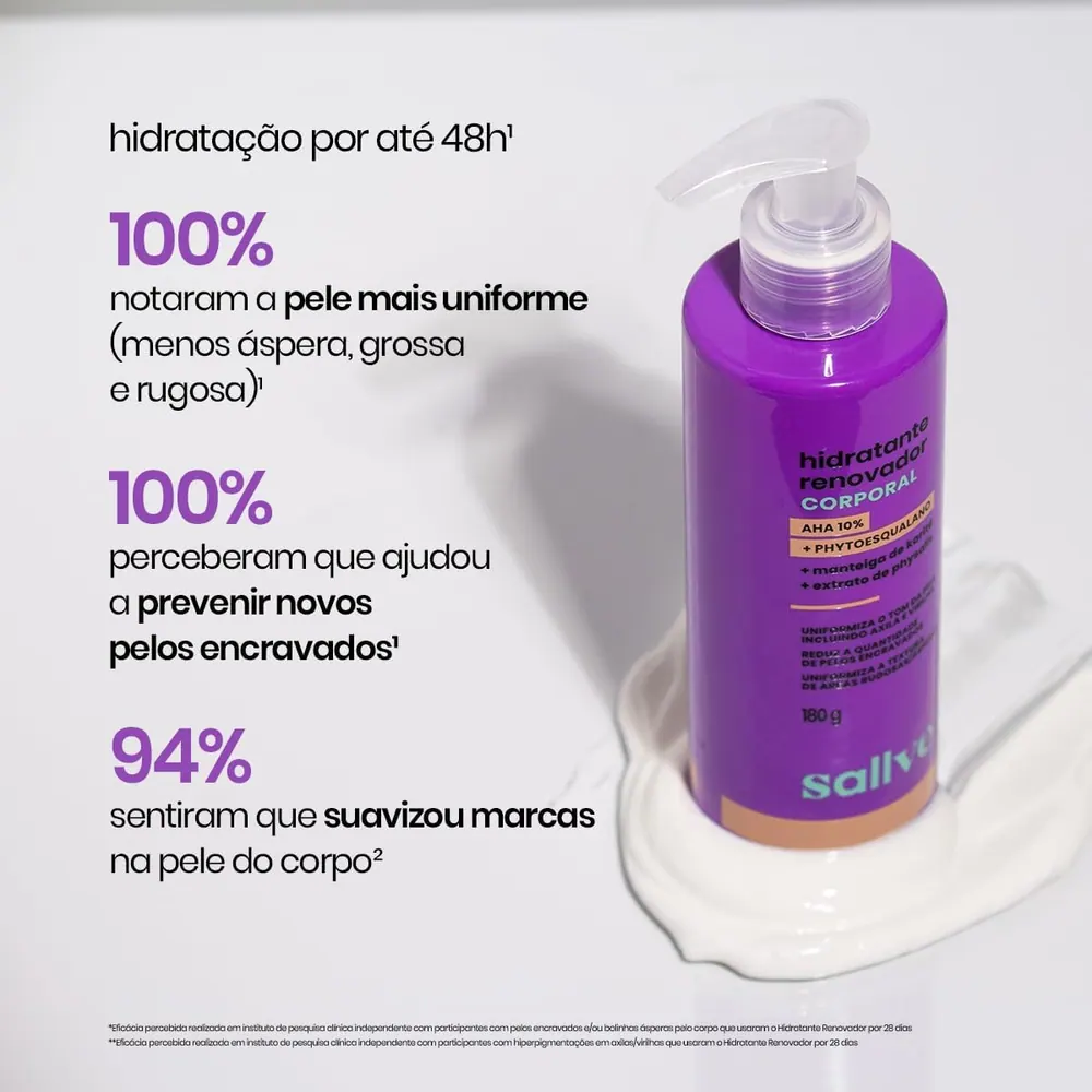 Sallve Hidratante Renovador Corporal 180g