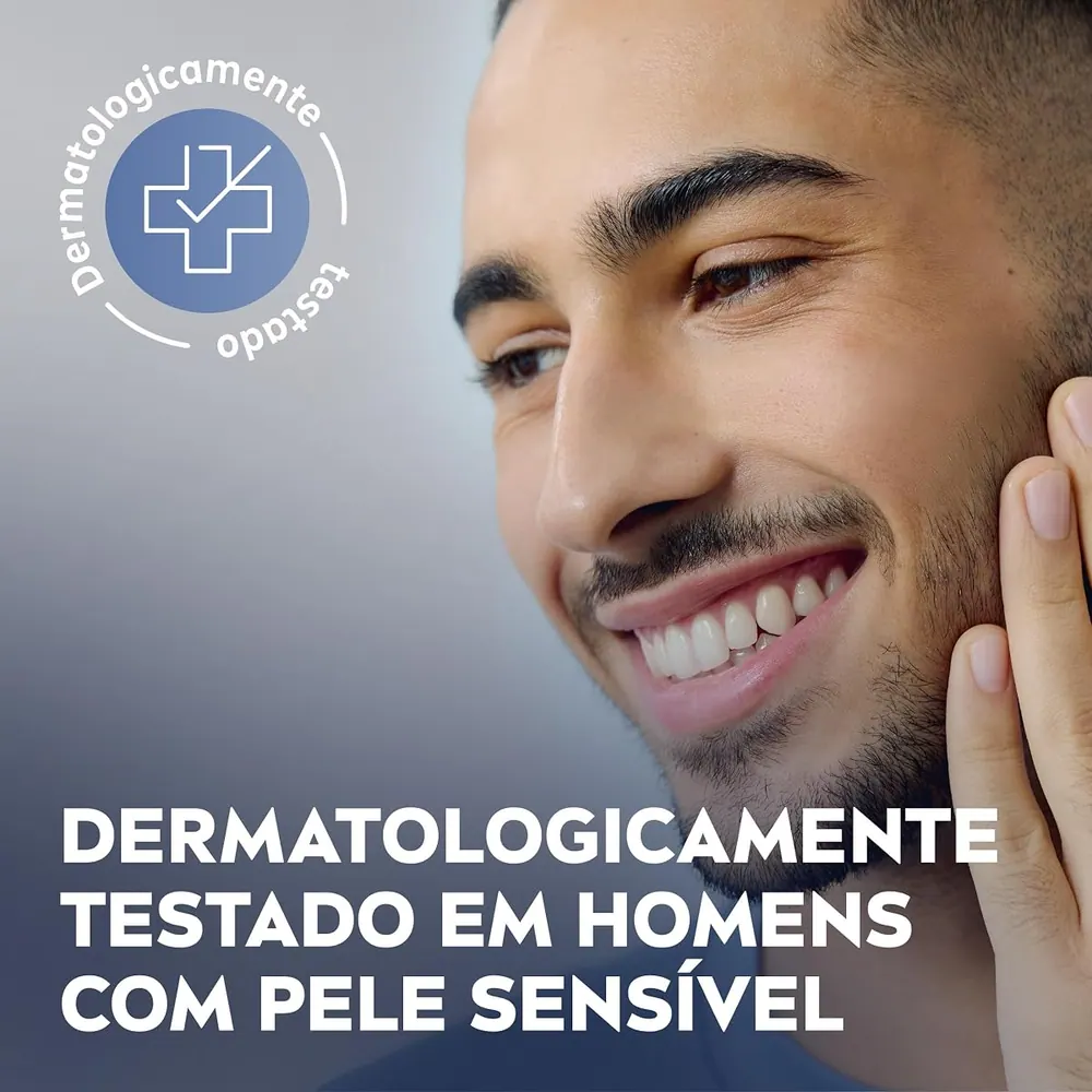 NIVEA MEN Creme de Barbear Sensitive 2 em 1 65g