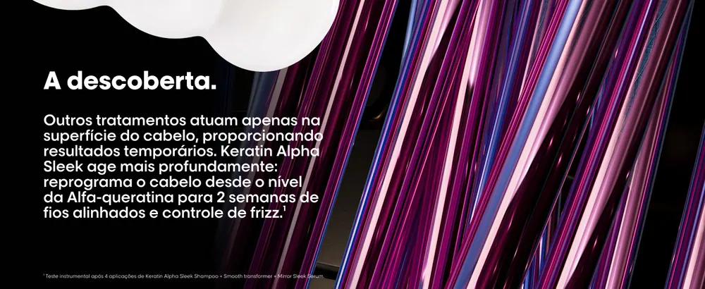 Tecnologia Keratin Alpha Sleek