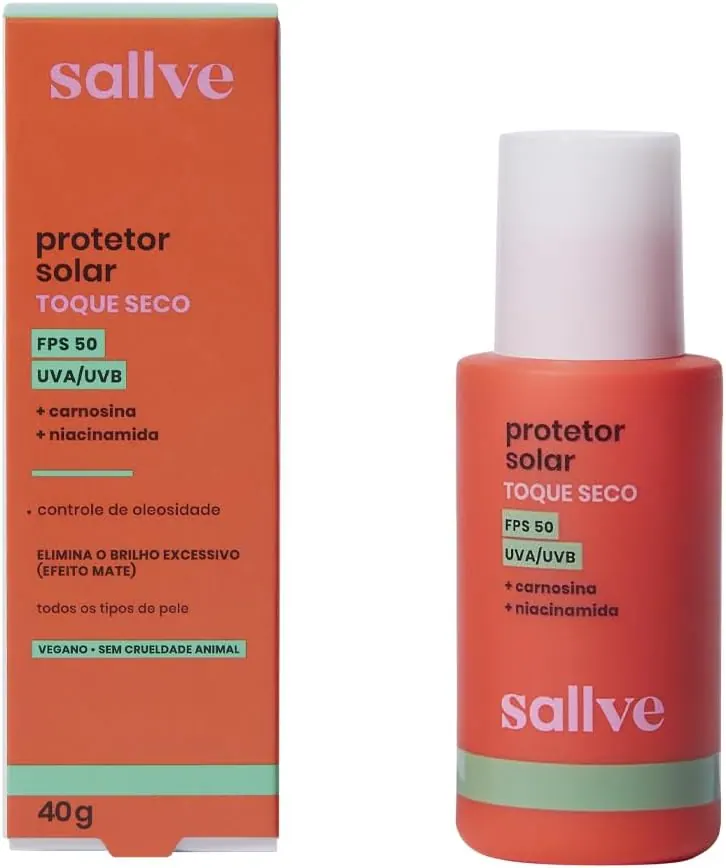 Sallve Protetor Solar Toque Seco FPS 50