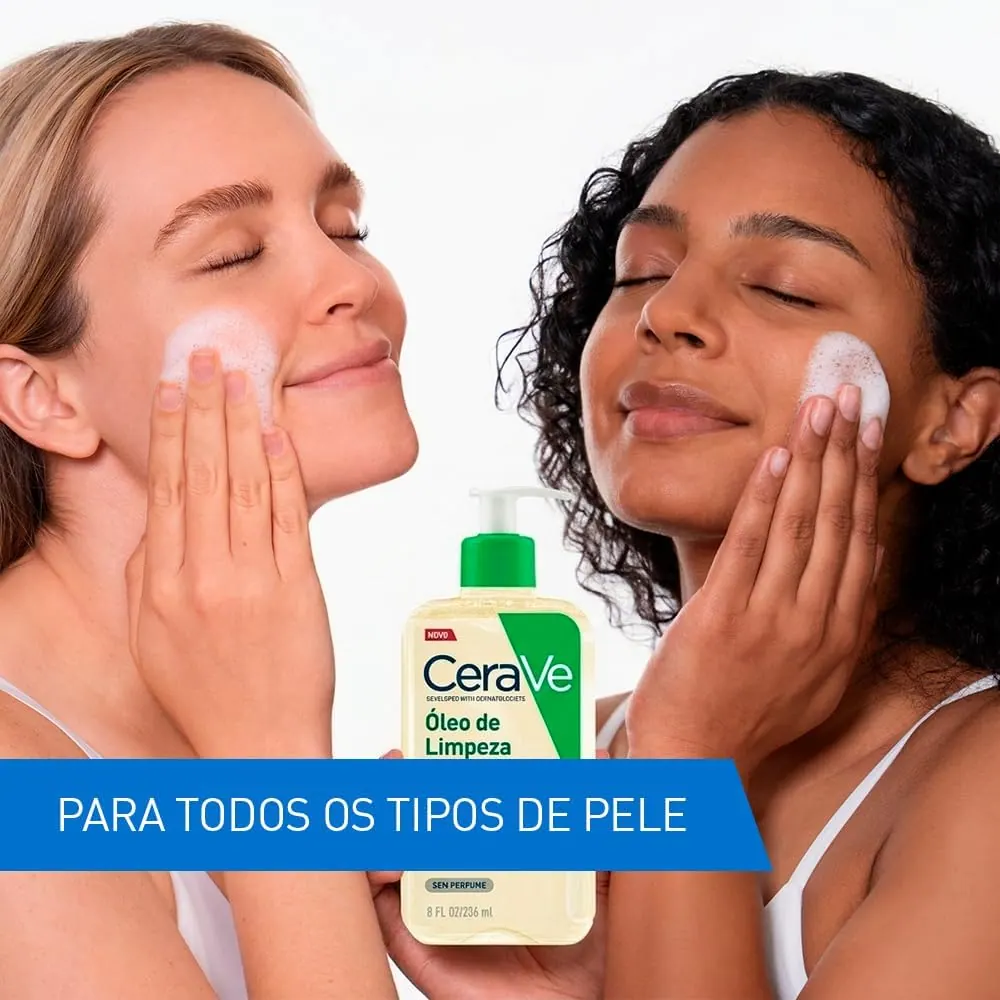 CeraVe Óleo de Limpeza Hidratante para Banho 236ml