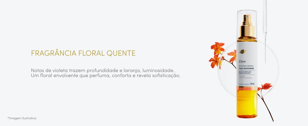 Dove Óleo Sérum Corporal Tom Uniforme - imagem 5