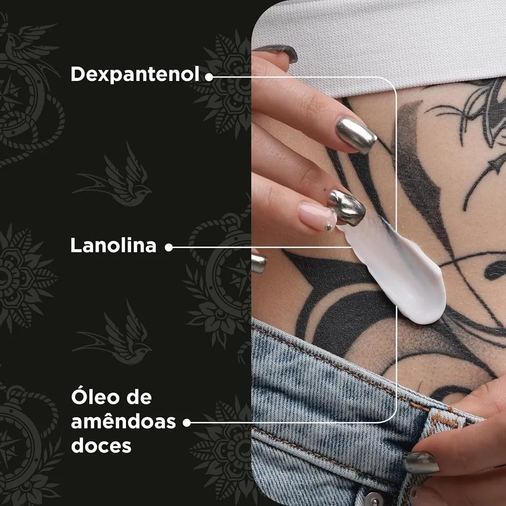 Bepantol Derma Tattoo Creme Hidratante para Pele Tatuada 30g