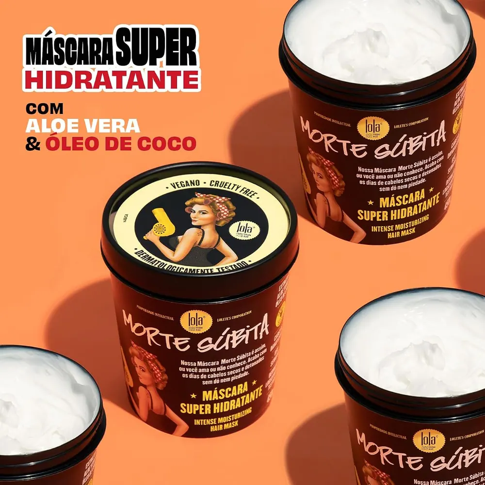 Lola Cosmetics Morte Súbita Máscara Super Hidratante 450g
