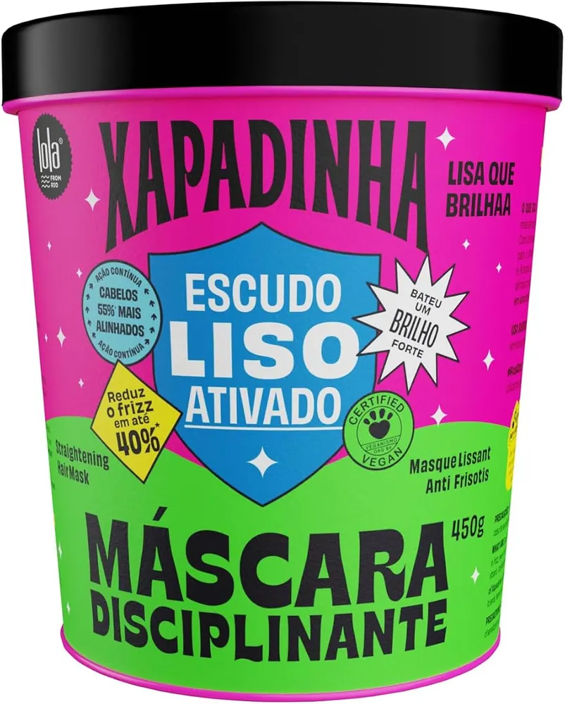 Lola Cosmetics Xapadinha Máscara Capilar Disciplinante 450g