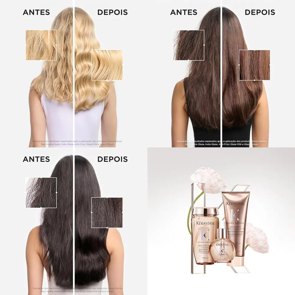 Kérastase Gloss Absolu Glaze Drops Óleo Finalizador 45ml
