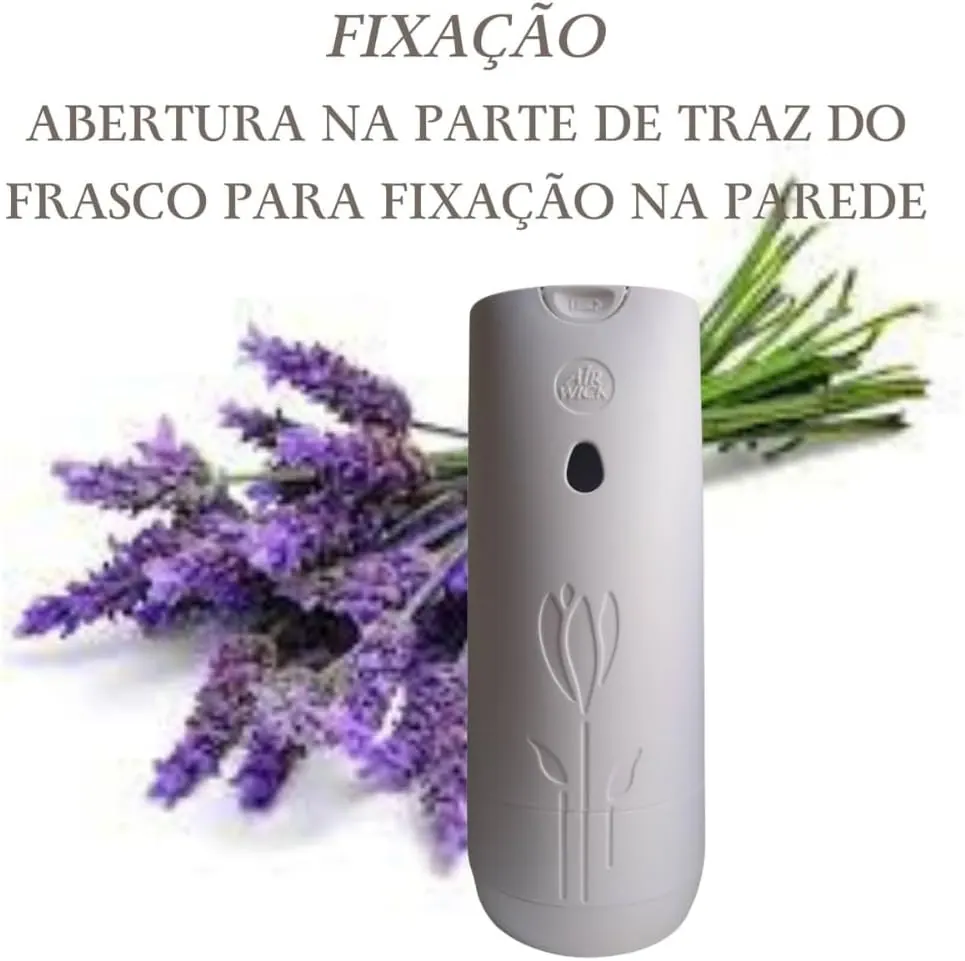 Bom Ar Freshmatic Aromatizador Automático Campos de Lavanda - Aparelho + Refil 250ml