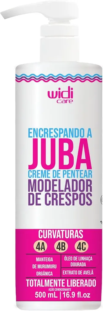 Widi Care Creme de Pentear Encrespando a Juba 500ml