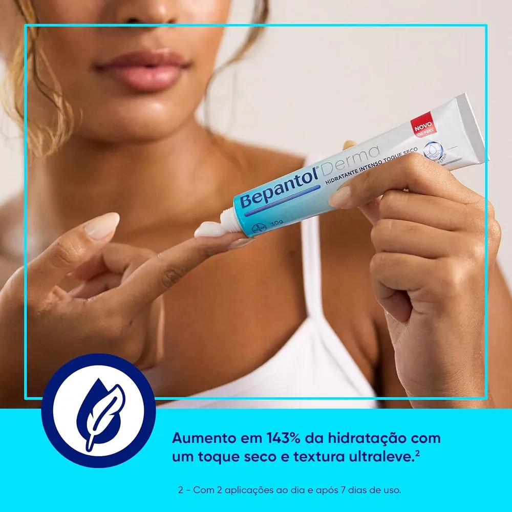Bepantol Derma Hidratante Facial Toque Seco 30g