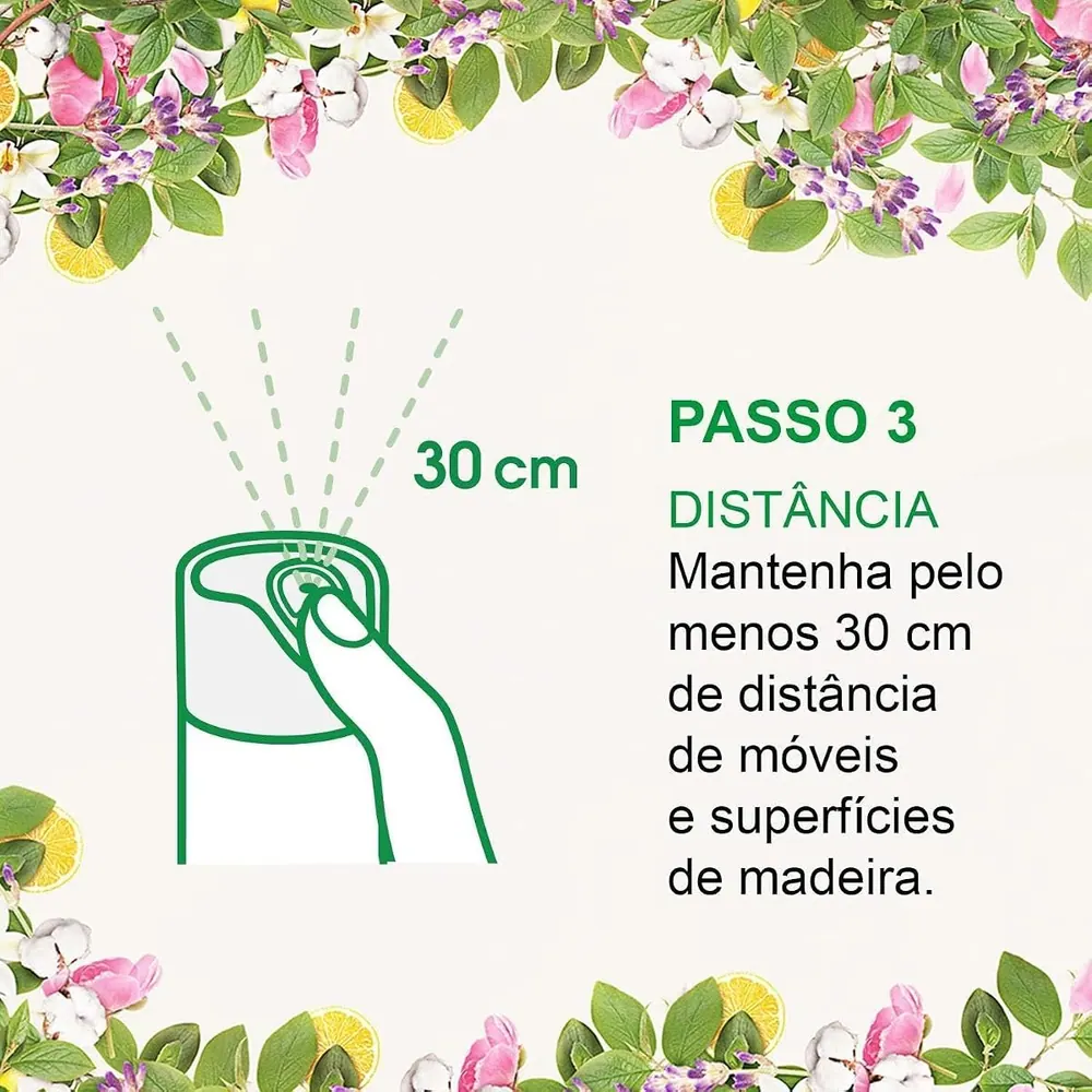 Bom Ar Aromatizador de Ambientes Aerossol Campos de Lavanda 360ml