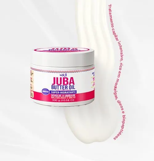 Widi Care Máscara Juba Butter Oil Super Hidratante 300g