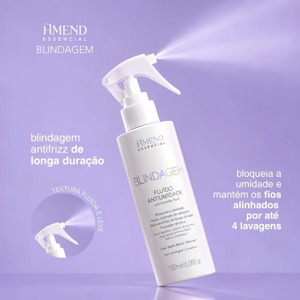Amend Essencial Fluido Antiumidade Blindagem 180ml