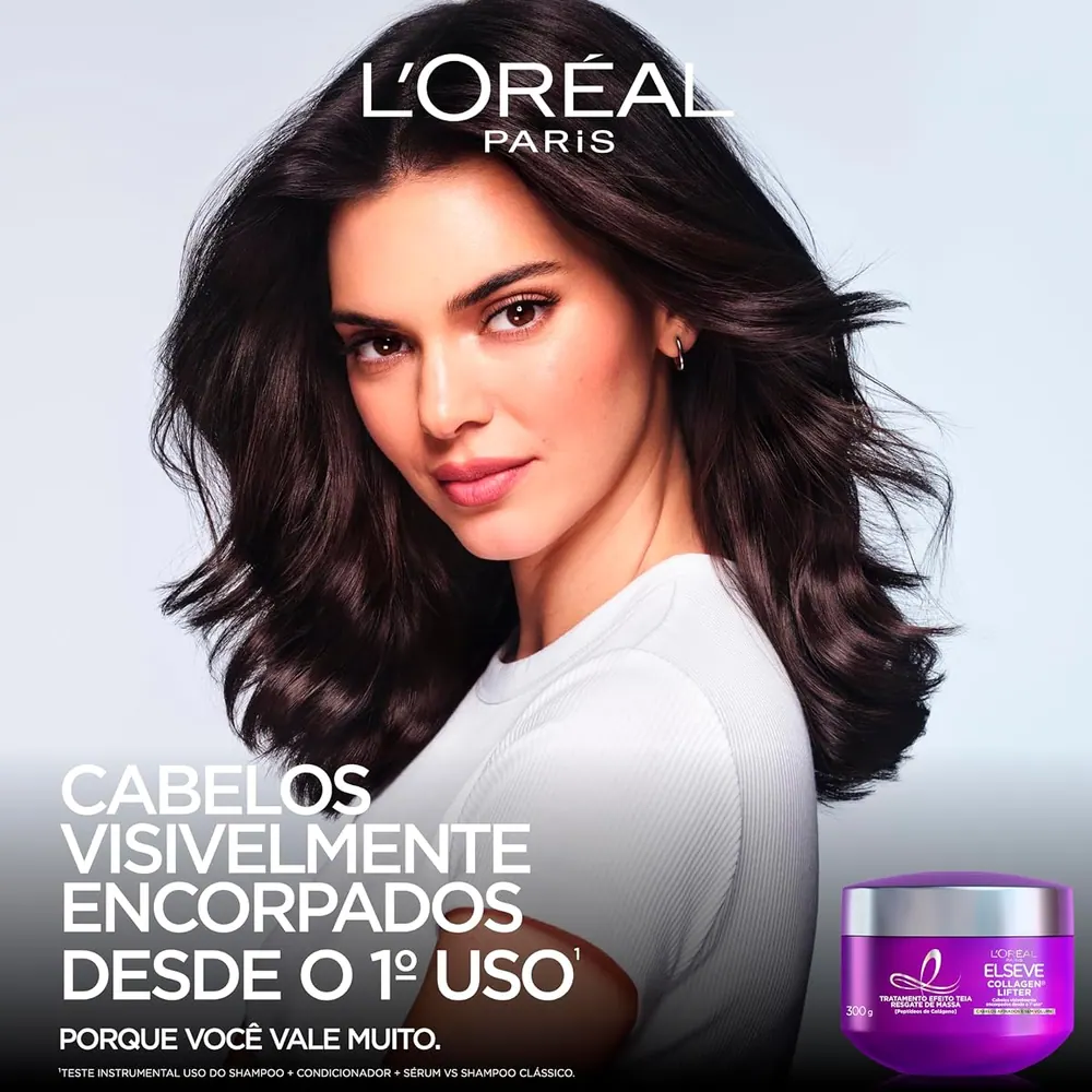 L'Oréal Paris Elseve Collagen Lifter Máscara de Tratamento Colágeno Encorpador 300g
