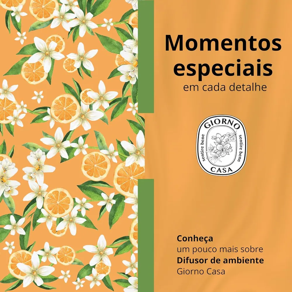 Giorno Casa Difusor de Varetas Flor de Laranjeira 150ml