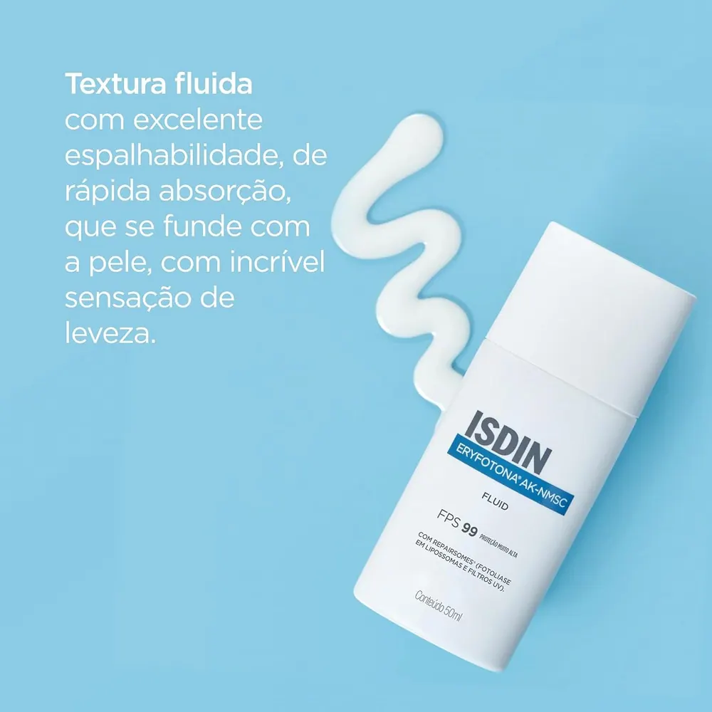 ISDIN Eryfotona Protetor Solar Facial Fluido FPS 99 50ml