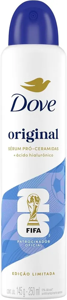 Dove Desodorante Antitranspirante Aerossol Original 250ml