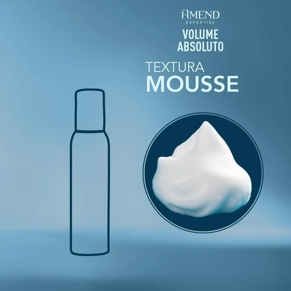 Amend Volume Absoluto Mousse Doadora de Volume 140g