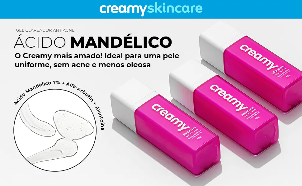 Creamy Skincare Ácido Mandélico - imagem 1