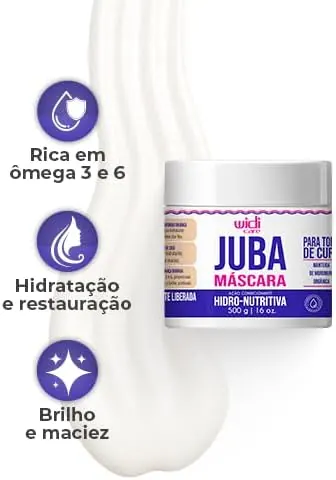 Widi Care Máscara Hidro-Nutritiva Juba 500g