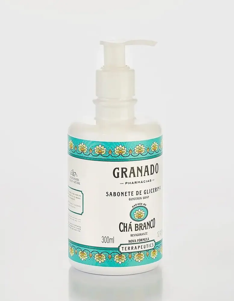 Granado Terrapeutics Sabonete Líquido Chá Branco 300ml