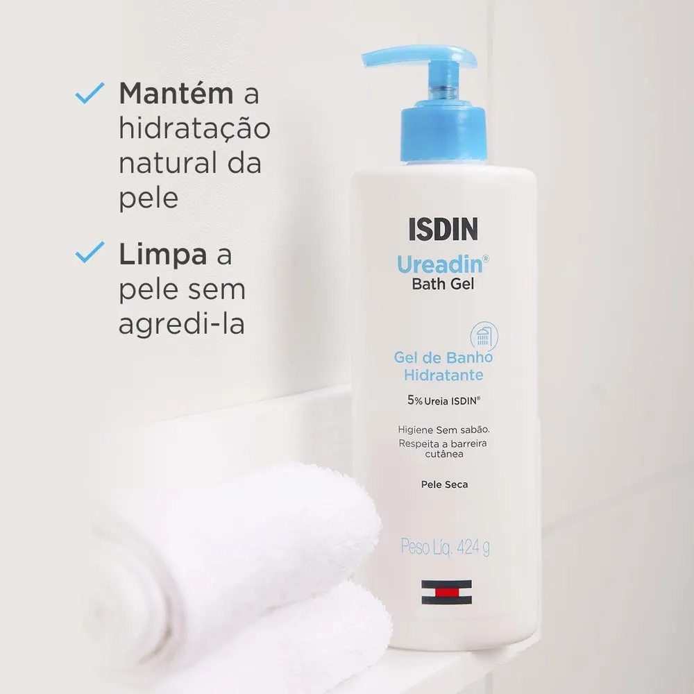 ISDIN Ureadin Bath Gel Sabonete Líquido Corporal 424g