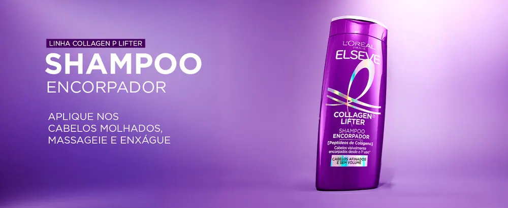 Shampoo Encorpador Elseve Collagen Lifter