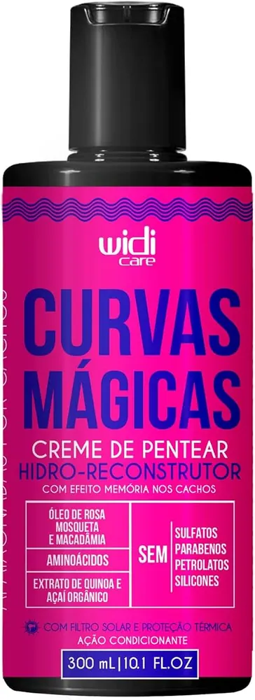 Widi Care Creme de Pentear Hidro-Reconstrutor Curvas Mágicas 300ml