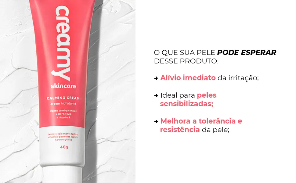 Creamy Skincare Calming Cream Creme Calmante Facial 40g - detalhe 3