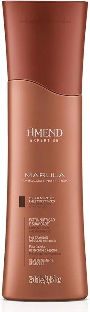 Amend Marula Fabulous Nutrition Shampoo Nutritivo com Óleo de Marula 250ml