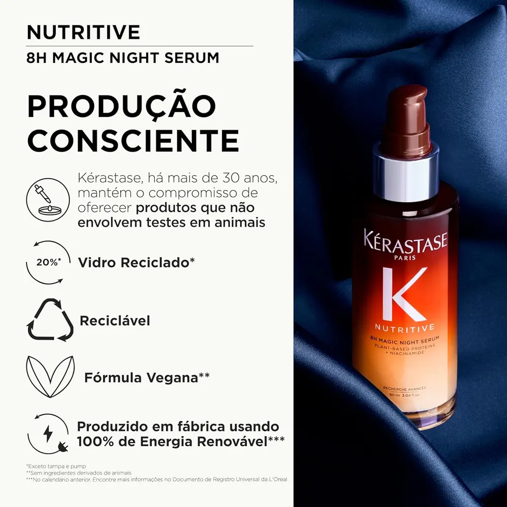 Kérastase Nutritive 8H Magic Night Sérum Capilar Noturno 90ml