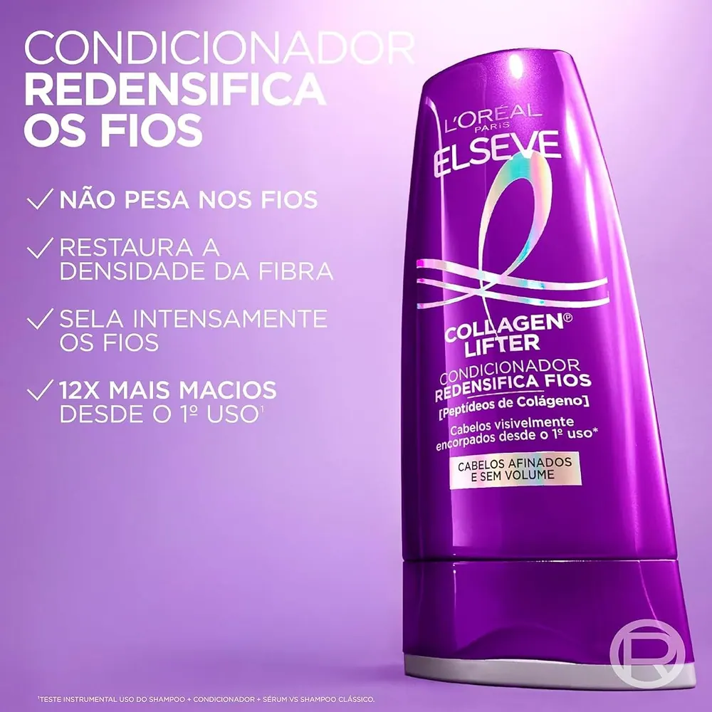 L'Oréal Paris Elseve Collagen Lifter Kit Shampoo 400ml, Condicionador 400ml e Sérum 100ml