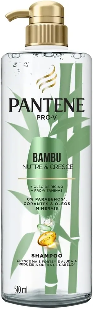 Pantene Pro-V Bambu Nutre e Cresce Shampoo 510ml