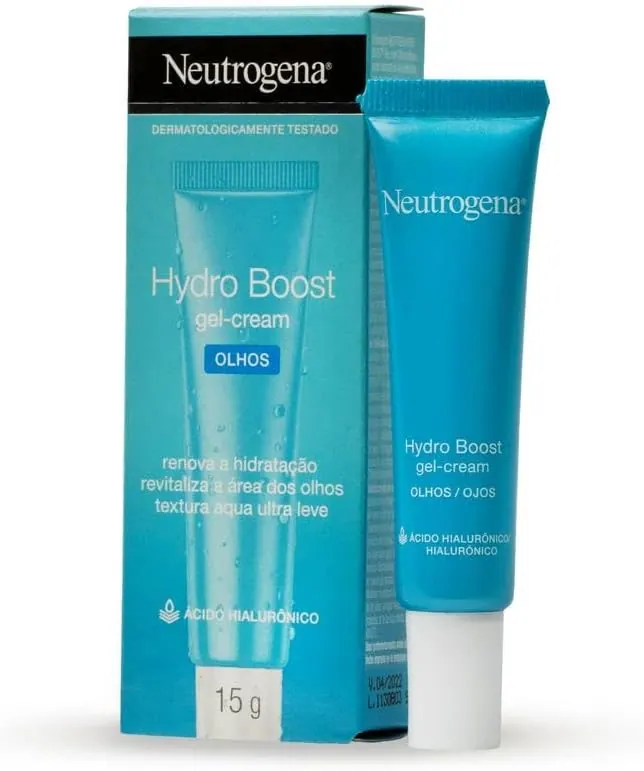 Neutrogena Hydro Boost Creme para Olhos com Ácido Hialurônico 15g