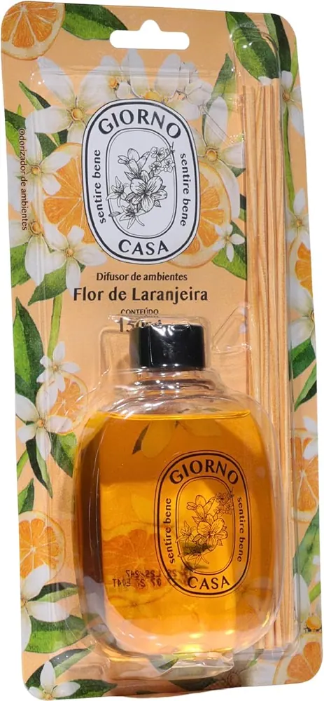 Giorno Casa Difusor de Varetas Flor de Laranjeira 150ml
