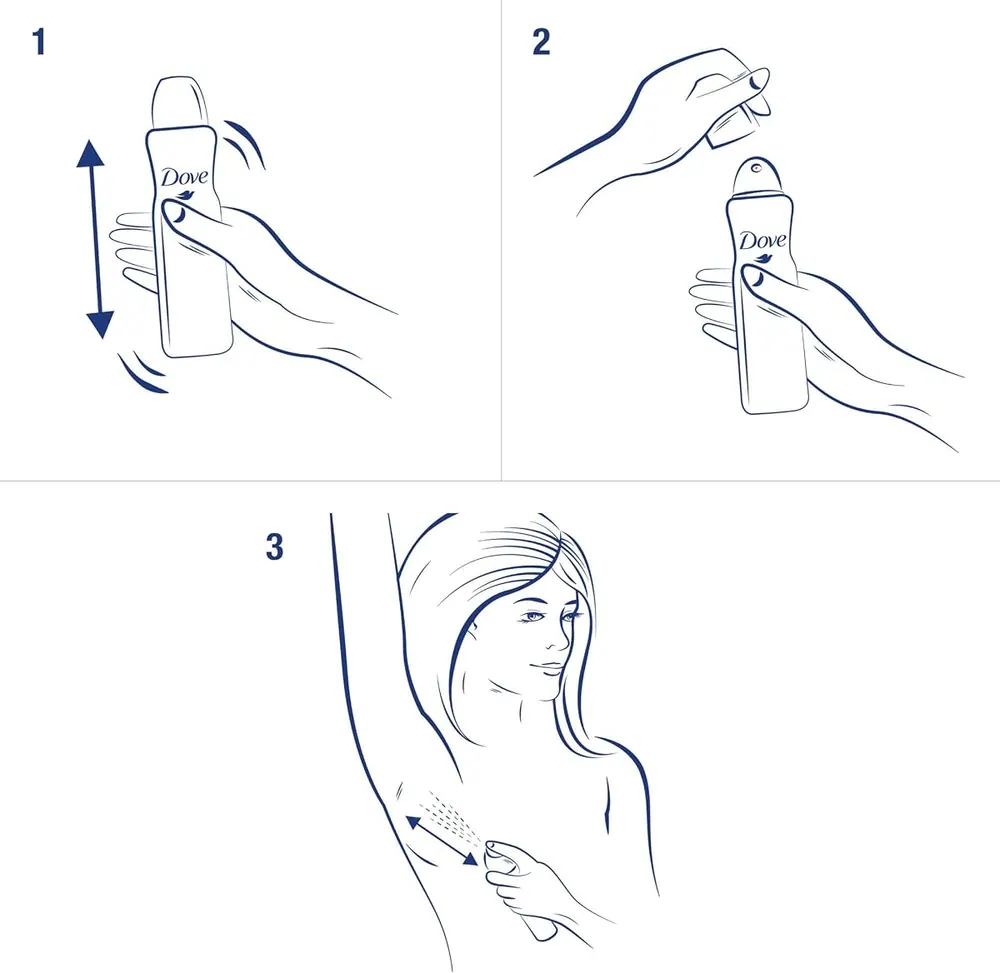 Dove Desodorante Antitranspirante Aerosol Invisible Care 250ml