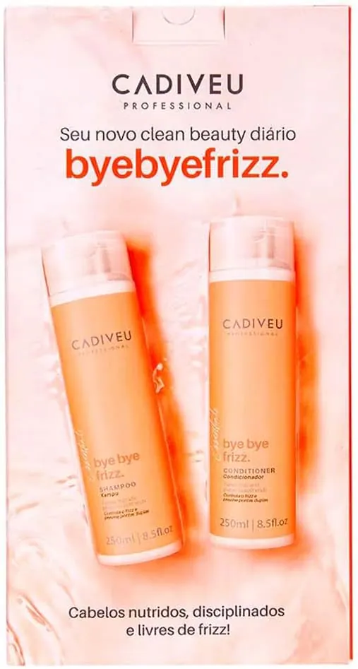 Cadiveu Essentials Kit Bye Bye Frizz Shampoo e Condicionador