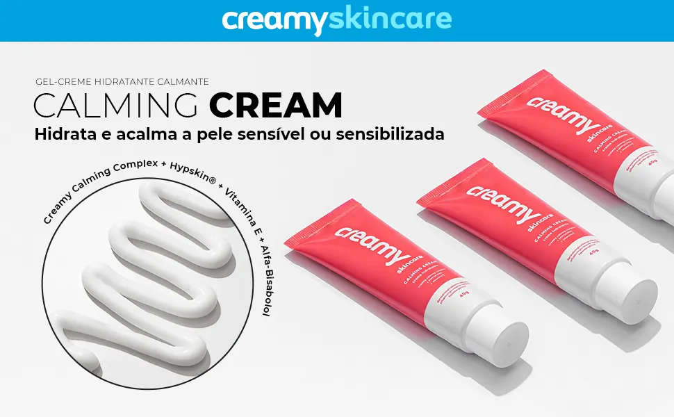Creamy Skincare Calming Cream Creme Calmante Facial 40g - detalhe 2