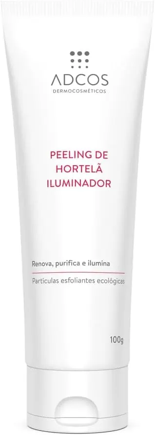 Adcos Peeling de Hortelã Iluminador Esfoliante Facial