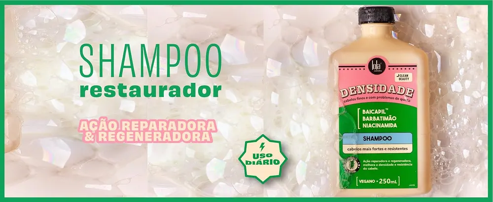 Benefícios do Shampoo Densidade