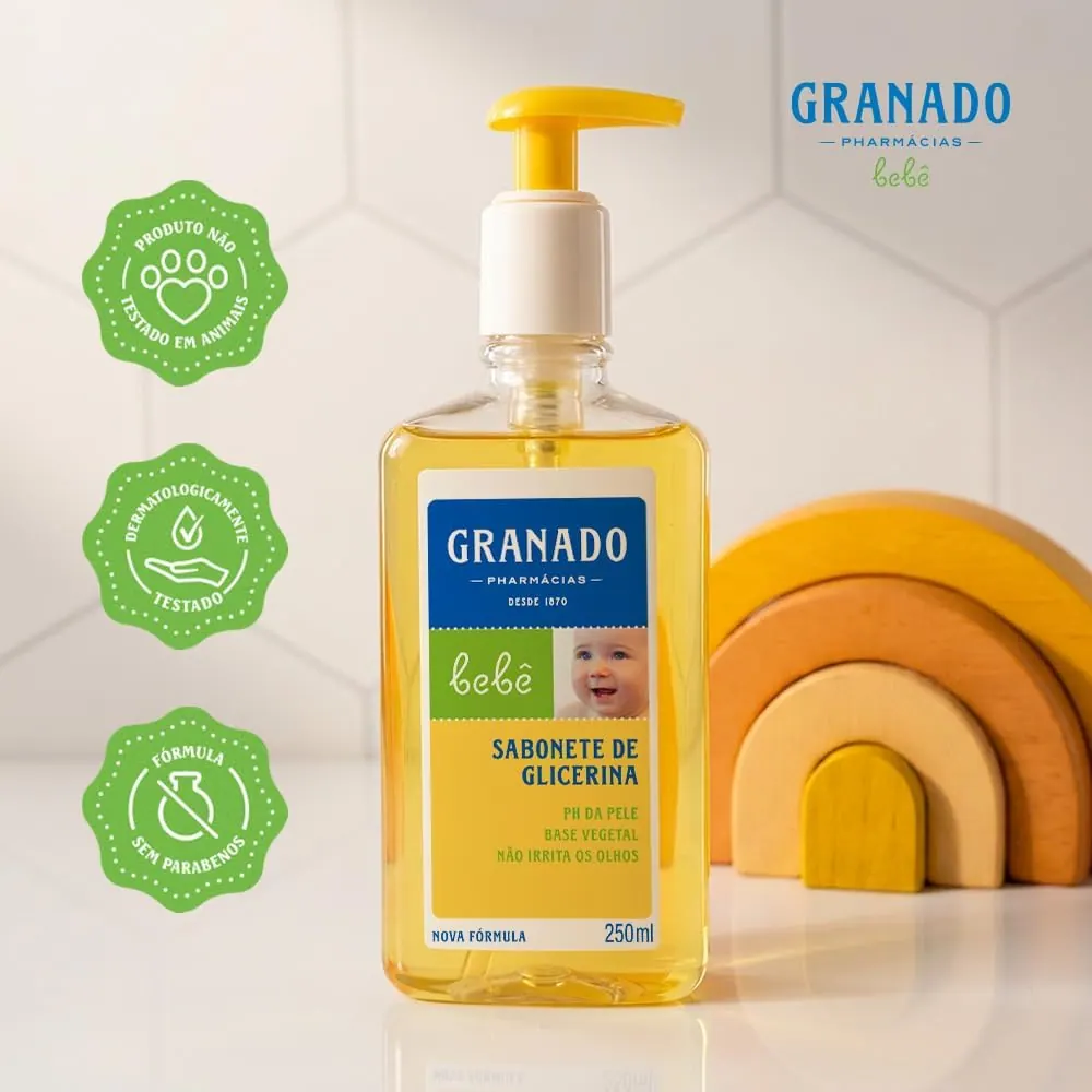 Granado Bebê Sabonete Líquido Glicerinado Tradicional 250ml